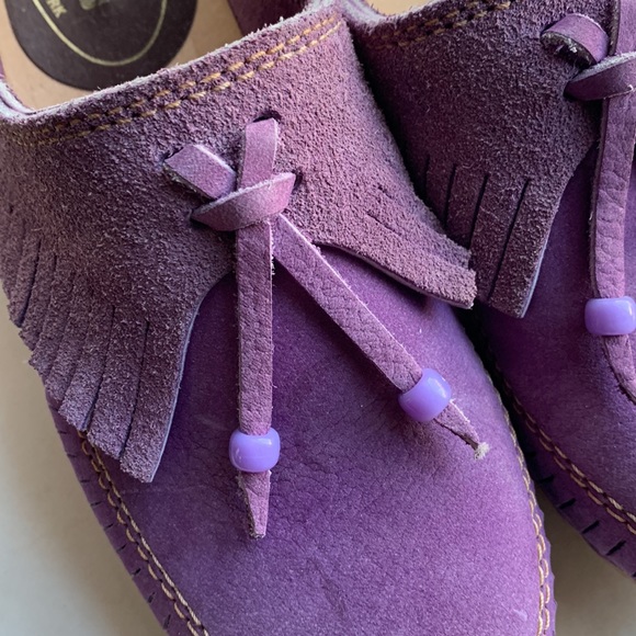 Vintage purple suede clogs! 🦄 - Picture 4 of 6